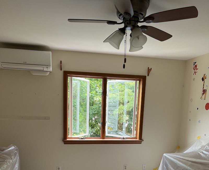 2 wide Casement windows